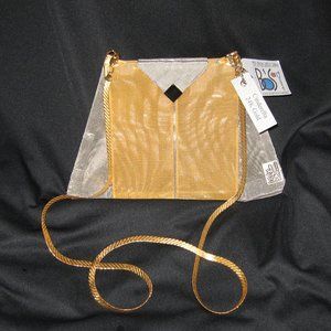 ❤️ Rare NWT 24K GOLD BO'S ART LOS ANGELES CINDERALLA Opera Bag Purse +Dustbag